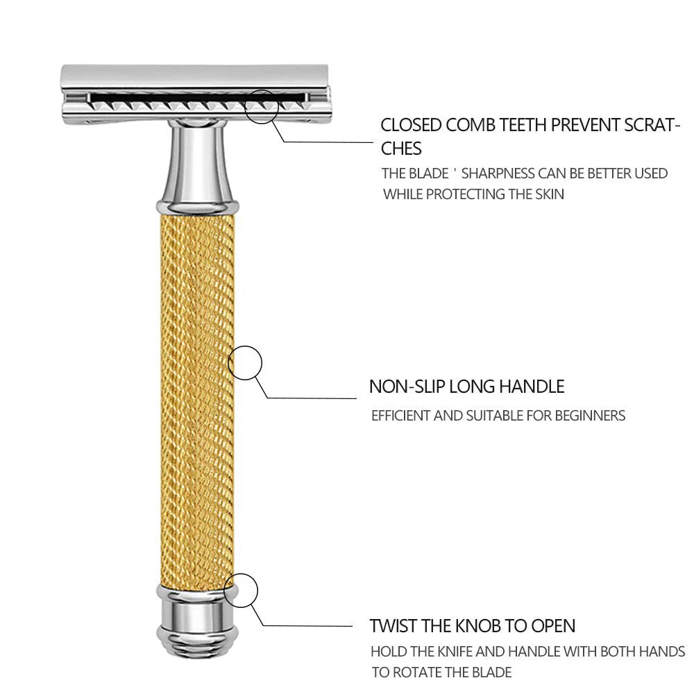 Premium Single Blade Safety Razor