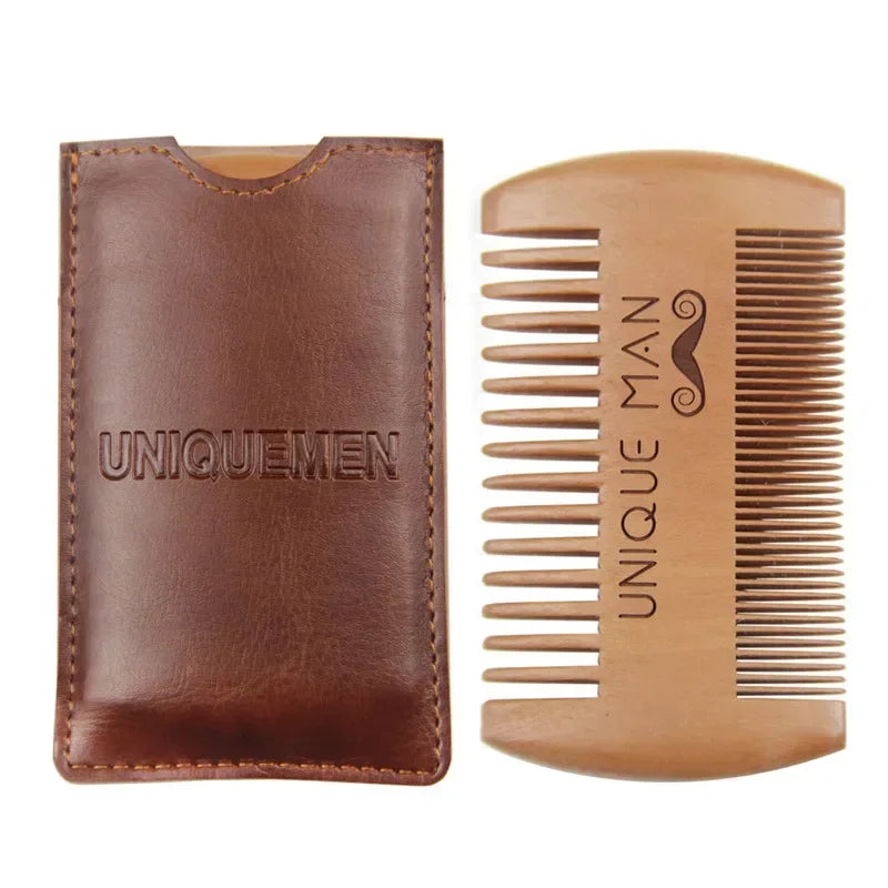 Men's Wooden Beard Comb