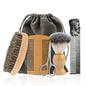 Boar Bristle Wood Beard Brush Kits