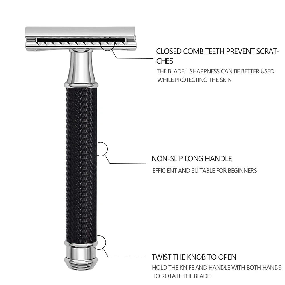 Premium Single Blade Safety Razor