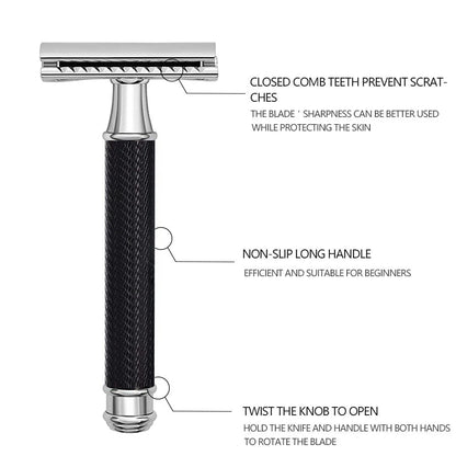 Premium Single Blade Safety Razor