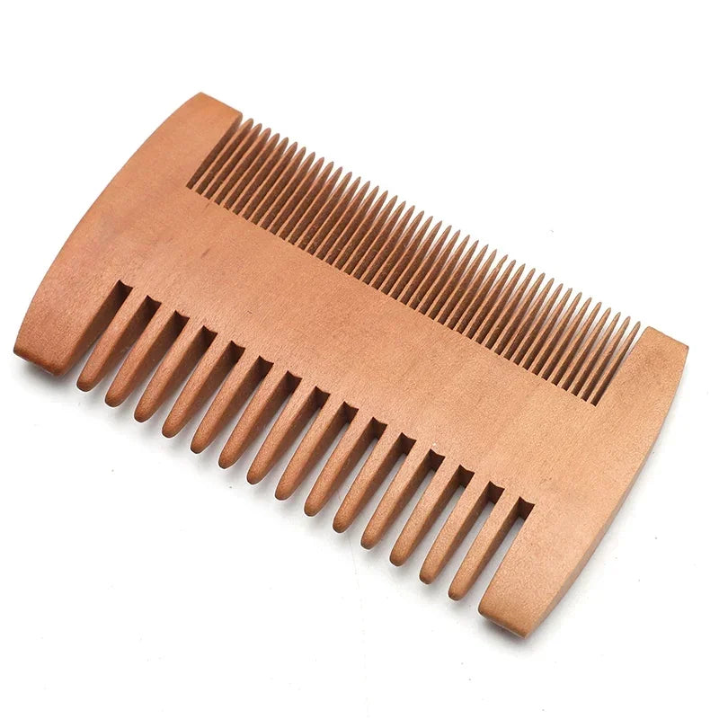 Men's Wooden Beard Comb